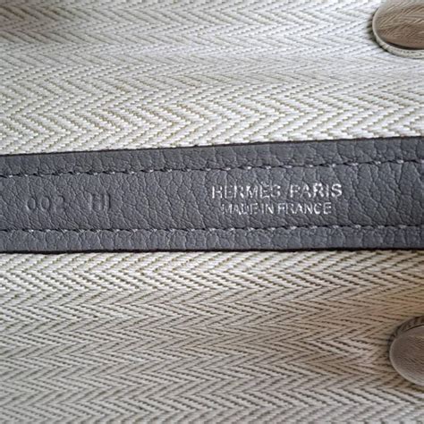 hermes garden party刻印